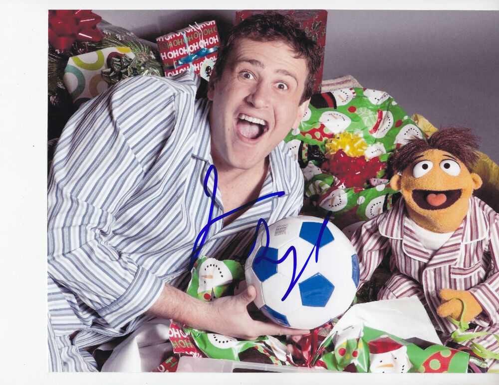 Jason Segel - The Muppits  - signed 8x10