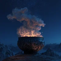 Elixir Furnace Peak - Diamond Painting