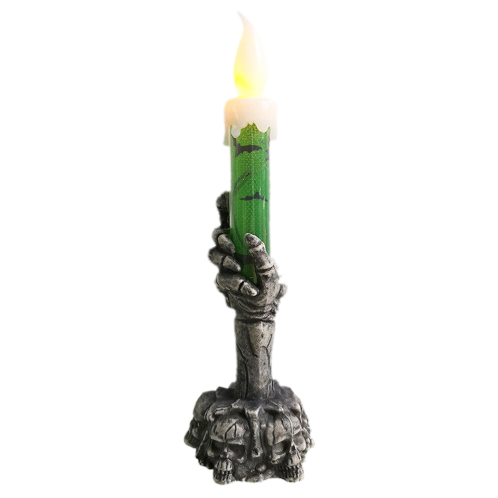 

Ghost Hand Candle Light Halloween Glowing Candles Atmosphere Lamp (Green), 501 Original