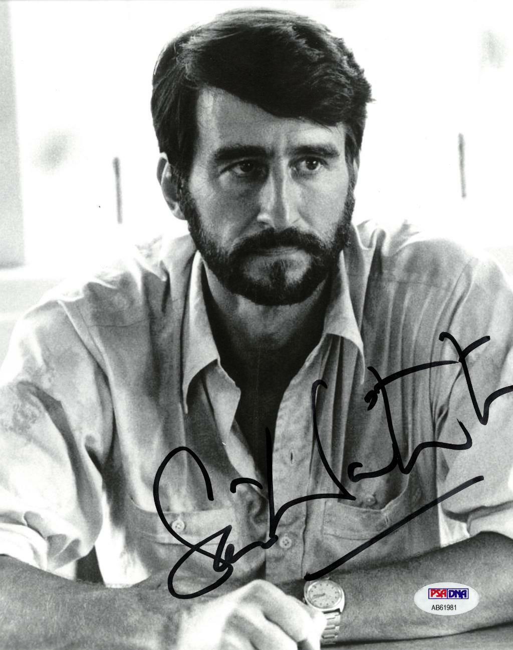 Sam Waterston Signed The Killing Fields Auto 8x10 B/W Photo Poster painting PSA/DNA #AB61981