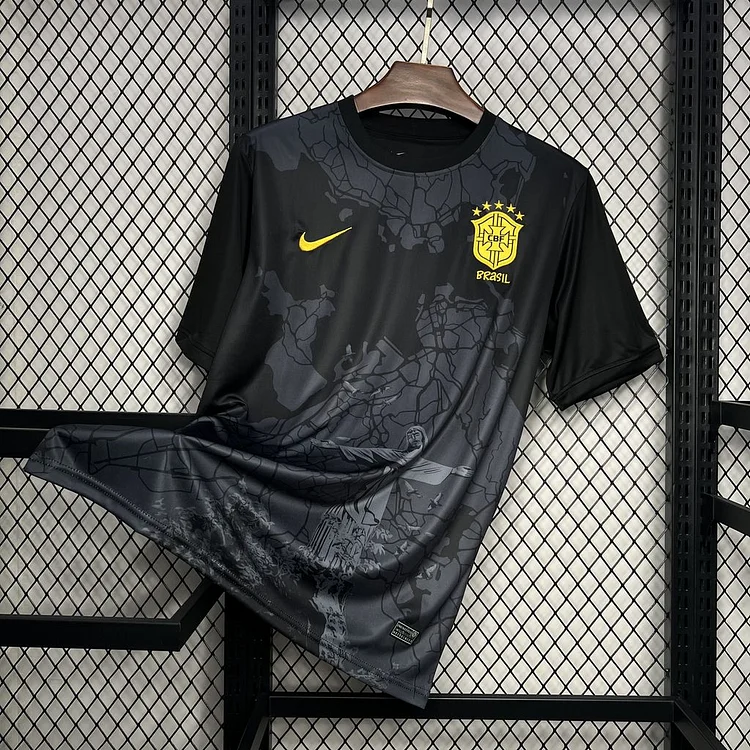 Brasilien Jesus Sondertrikot 2024-2025 - Schwarz