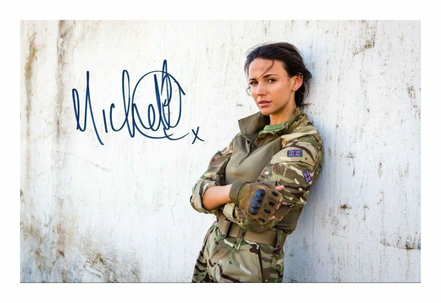 MICHELLE KEEGAN AUTOGRAPH SIGNED PP Photo Poster painting POSTER