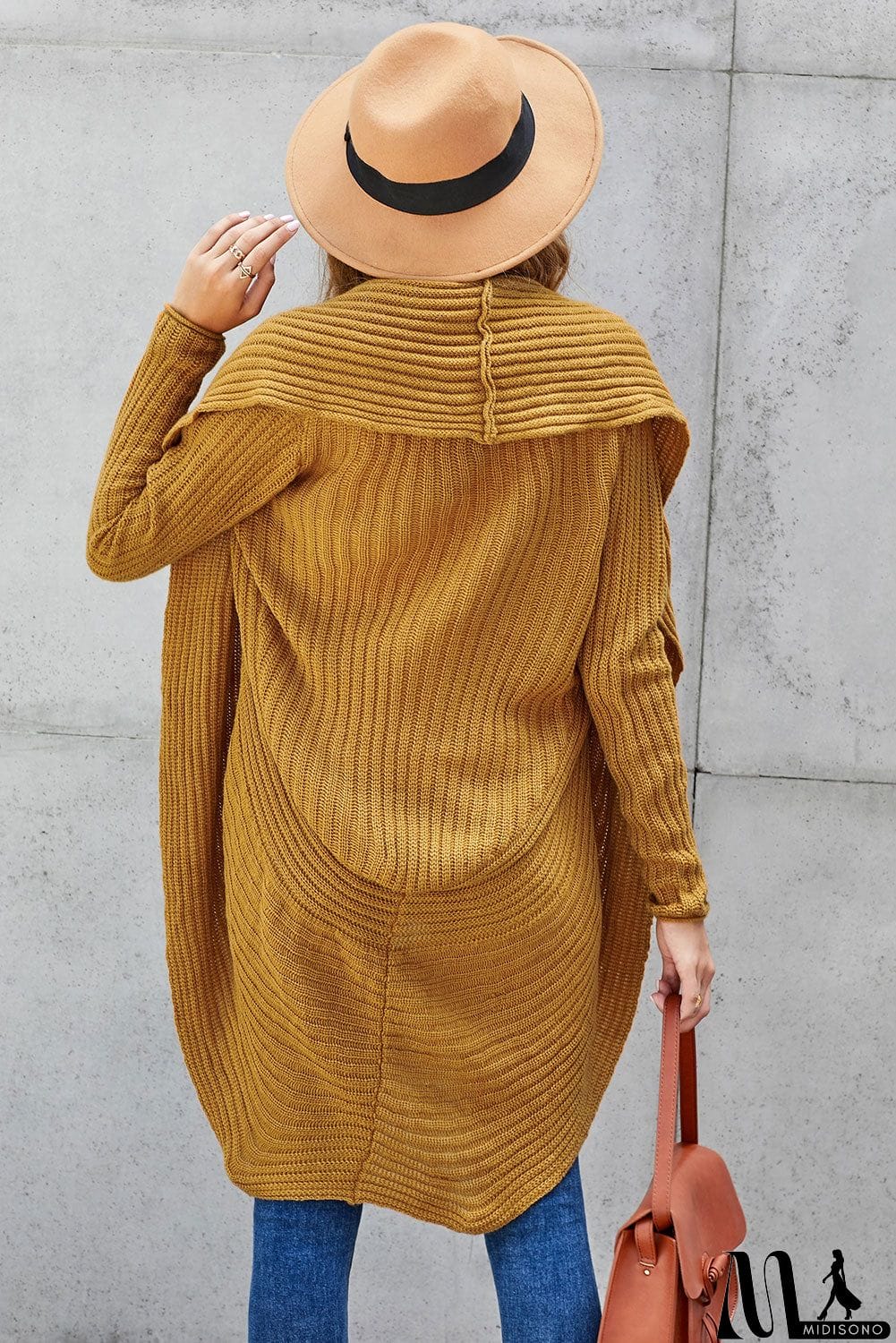 MidiSono - Cashmere Blend Convertible Cardigan