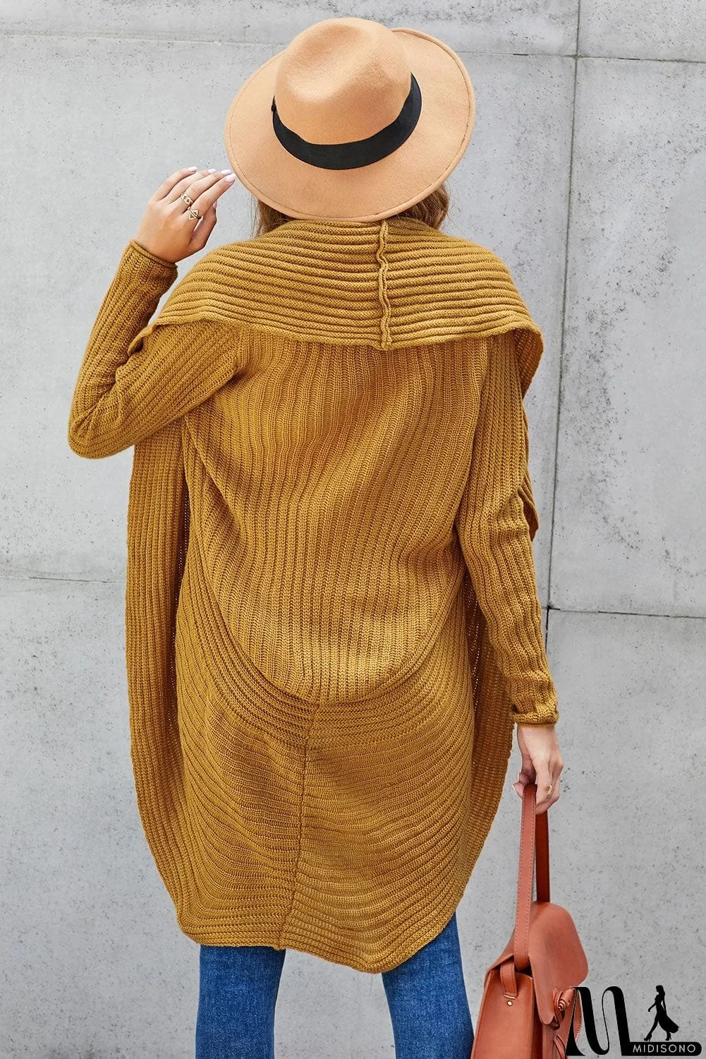 MidiSono - Cashmere Blend Convertible Cardigan