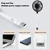 Mini USB Fan 360 Degree Adjustable Small Personal Fan for Power Bank Laptop PC for Home Office Car Outdoor Travel Summer Gifts