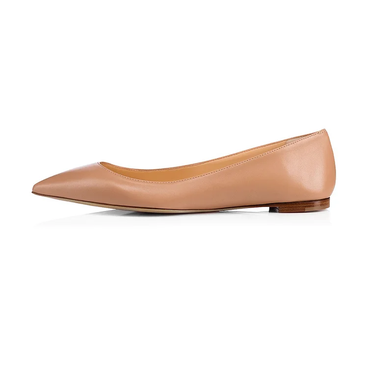 Womens nude clearance ballet flats