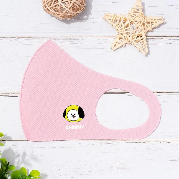 BT21 Cute Character Adult Mouth Mask