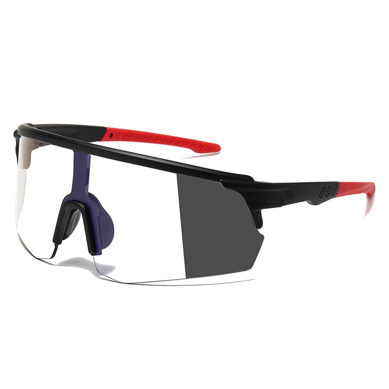 Minimalist Gradient Color Ac Special-Shaped Mirror Full Frame Glasses