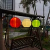 12 inch LED Round Solar Lantern Pendant Waterproof for Decoration
