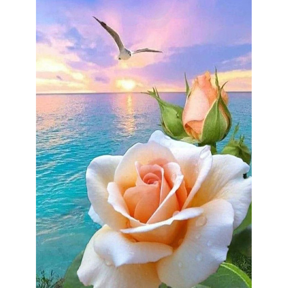 

Rose - Round Drill Diamond Painting - 40*50CM, 501 Original