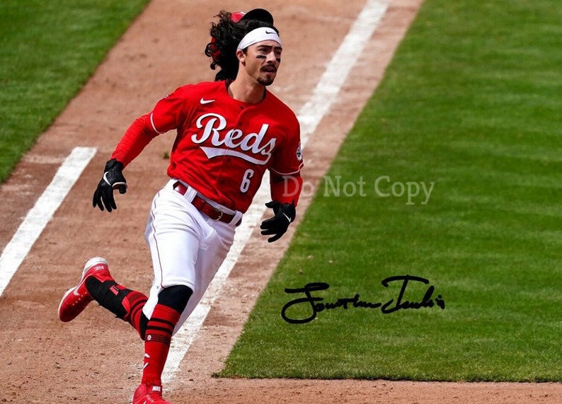 Jonathan India Signed Photo Poster painting 8X10 rp Autographed Picture Cincinnati Reds