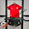 2024 Denmark Home Football Shirt Kids Size 1:1 Thai Quality