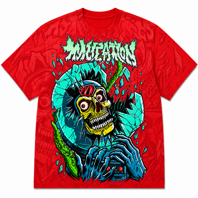 Street Mayhem Zombie Cotton T-Shirt