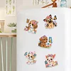 8Pcs Butterfly Puppy Diamond Painting Fridge Magnet Diamond Art Magnets Decals Kit