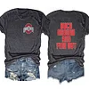 Buck Around And Find Out Ohio Football Tee