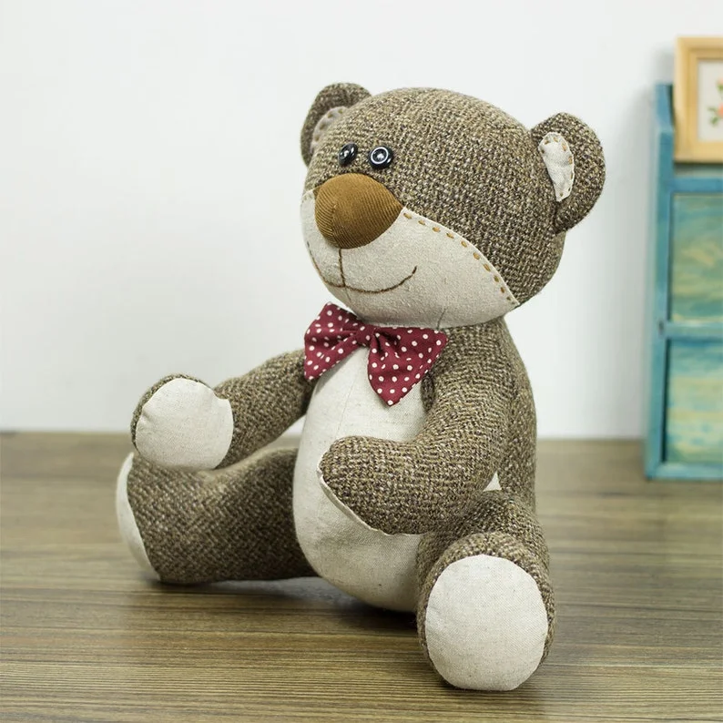 SIMPLE Memory Bear Pattern - 18 【With VIDEO Tutorial】
