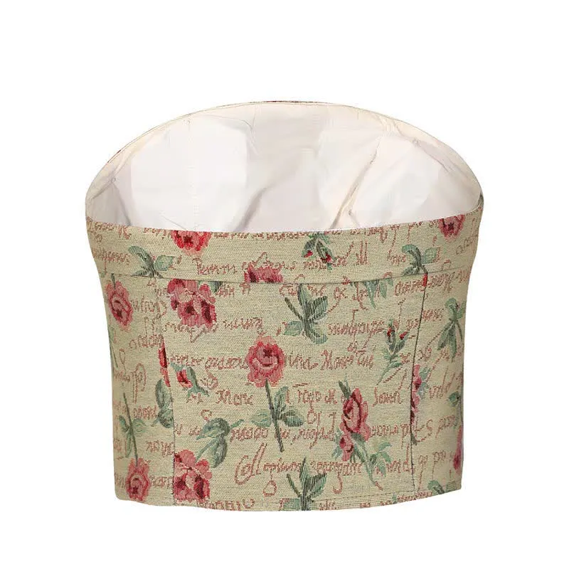 Vintage Rose Print Crop Top