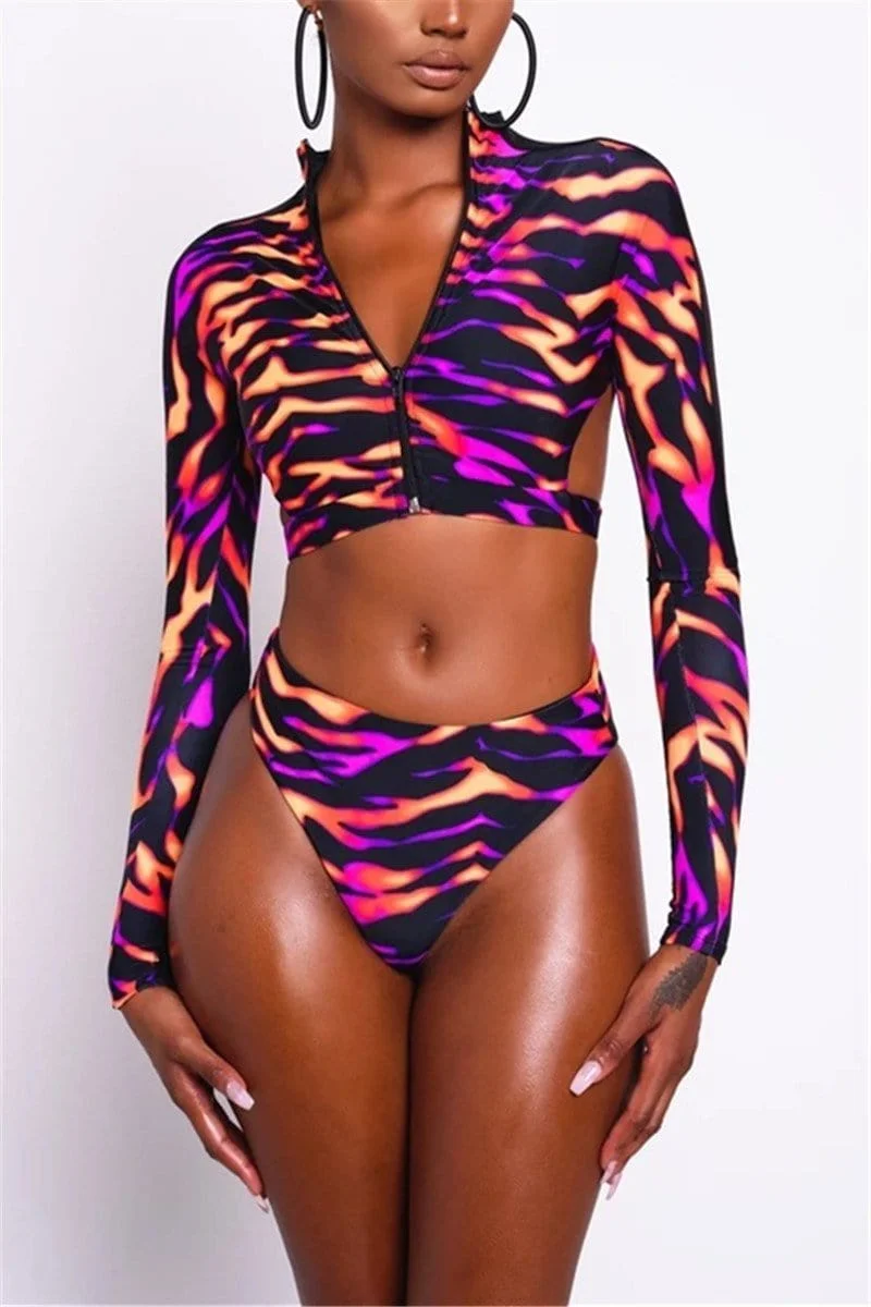 Fashion Sexy Two Piece Swimsuit