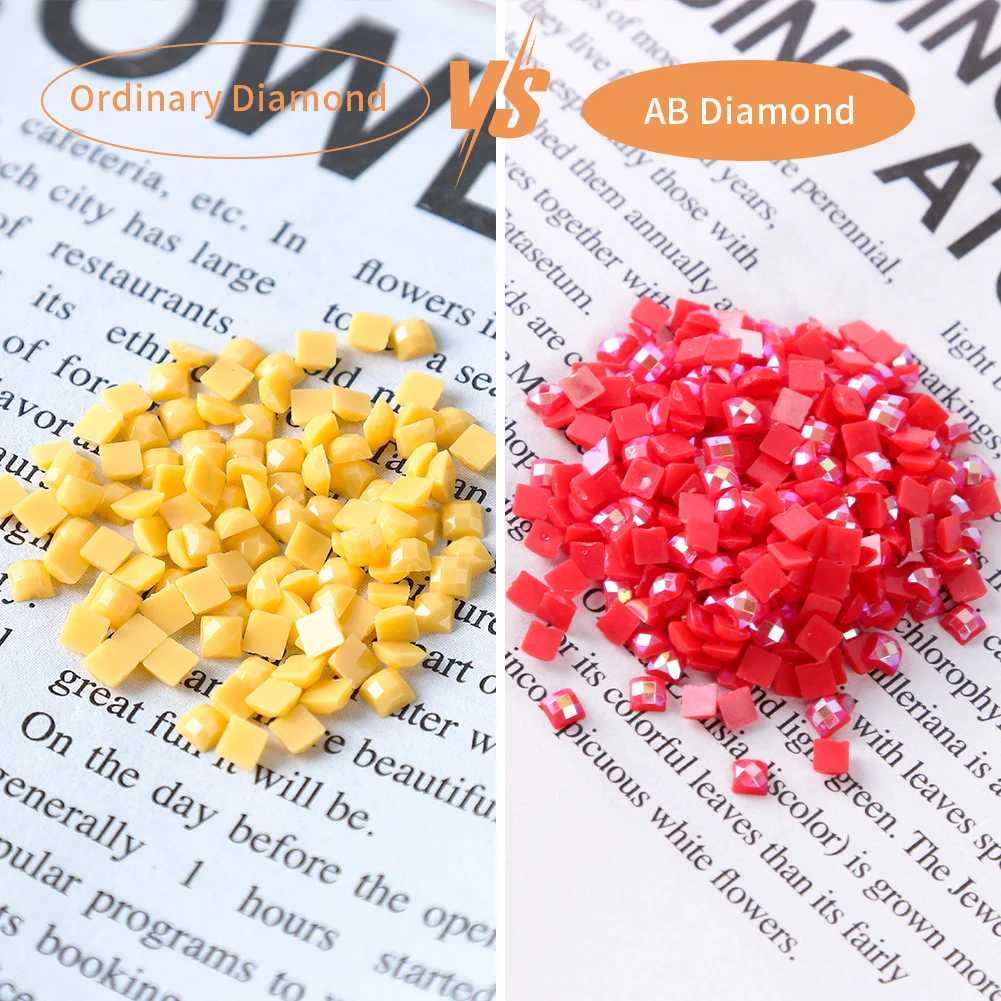 Partial AB Diamond Painting - Full Round Drill - Dandelion(Canvas|45*45cm)