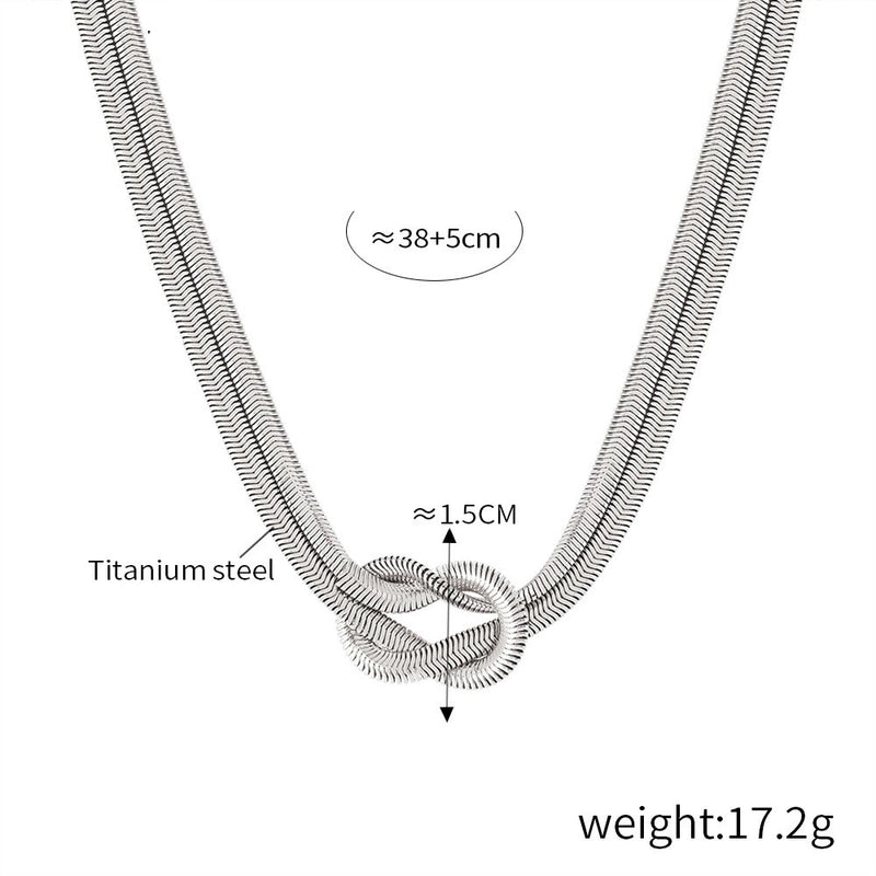 Vintage Style Minimalist Geometric 304 Stainless Steel Jewelry Set