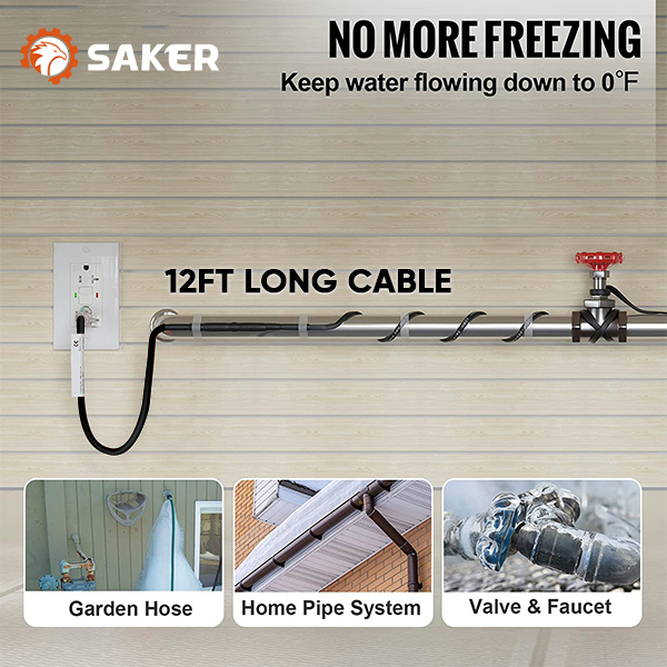 Saker Pipe Heating Cable