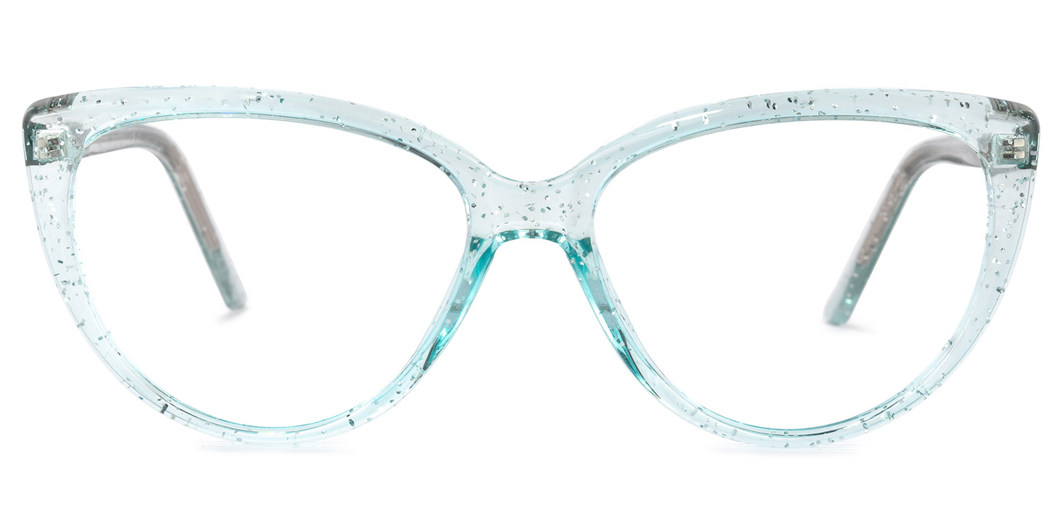 Tarun GrÃ¼n Kristall Cateye Brille GrÃ¼n