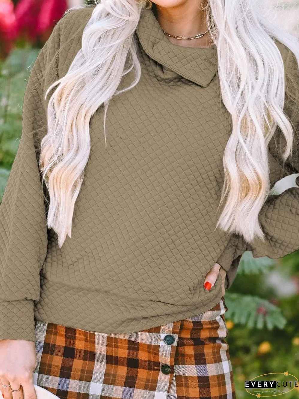 Asymmetrical Quilted Top