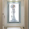 Rhinestone 5D Special Shaped Kit Dress Lady Diamond Painting DIY (YX209)