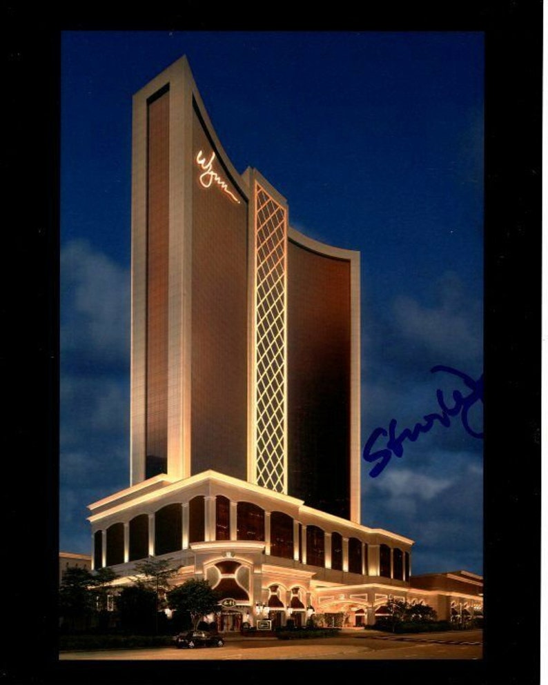 Steve wynn signed autographed Photo Poster painting