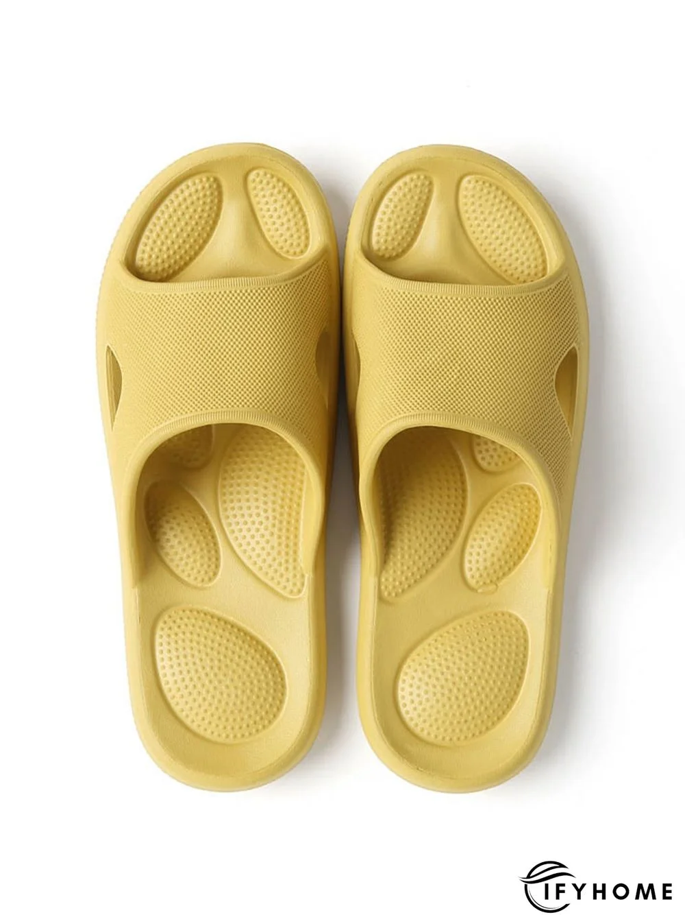 Comfy Plain Eva Massage Bathroom Slippers | IFYHOME