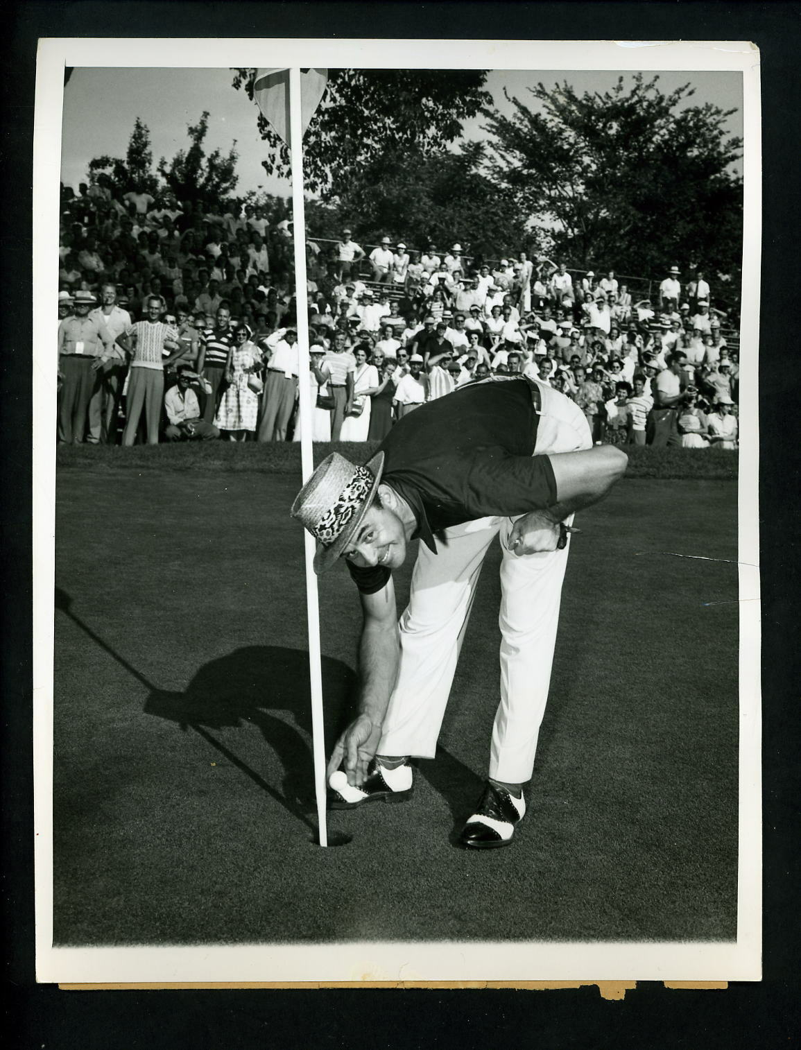 Sam Snead Tam O' Shanter Country Club 1949 All-American Tournament Press Photo Poster painting B