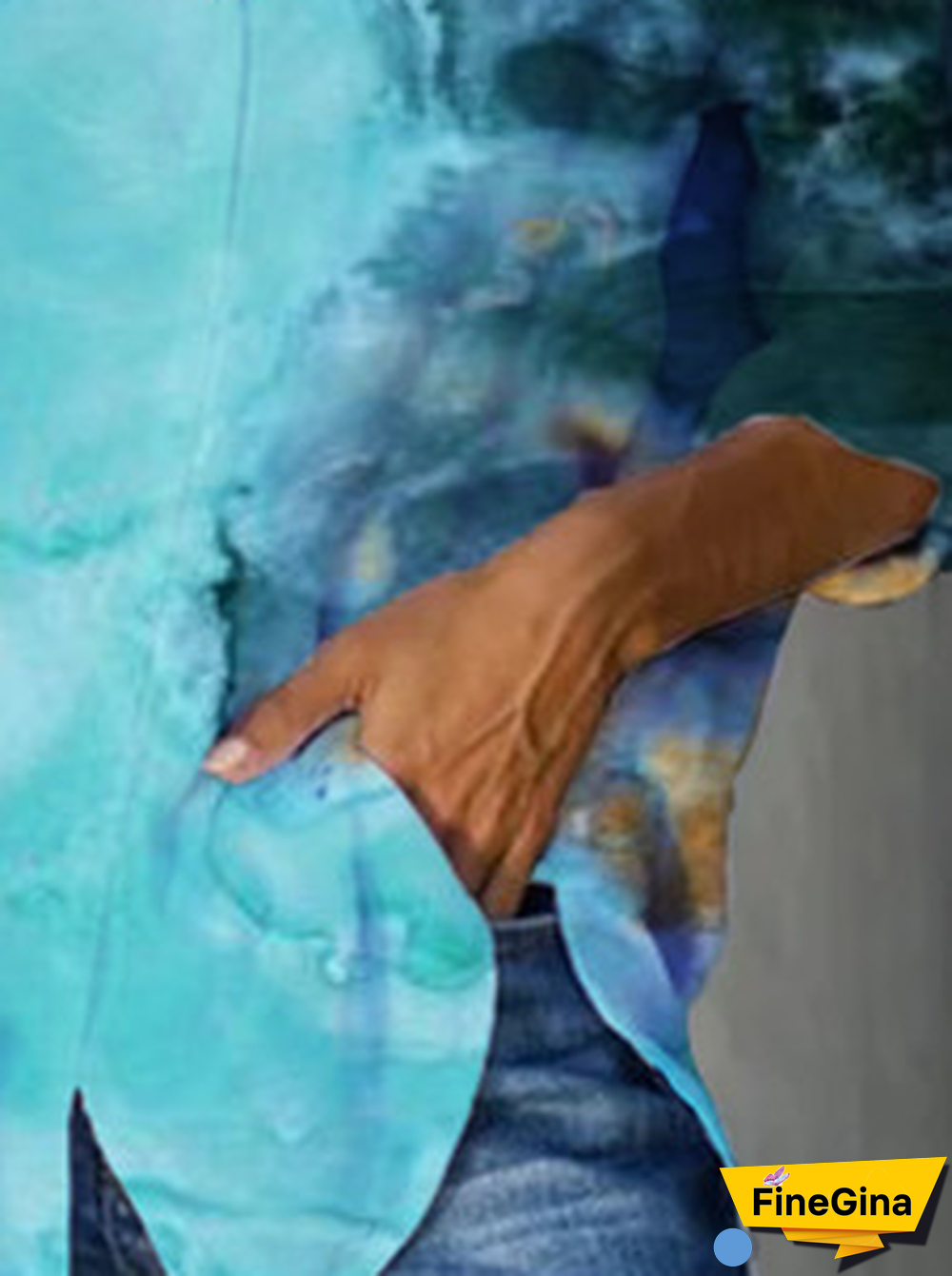 Ombre Elegant Blouse