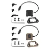 Modbutton Remote Pressure Switch with Mount Kit for PEQ M-LOK Picatinny Rail
