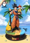 Son Goku & Son Gohan - Dragon Ball Resin Statue - EGGS Studios [In Stock]