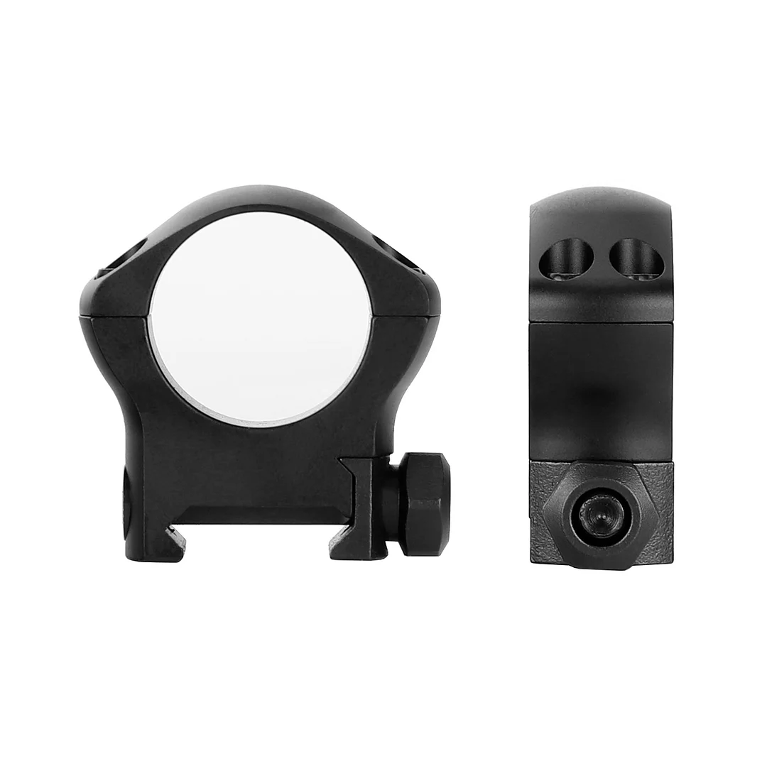 ohhunt® 25.4mm Picatinny Scope Rings Black 7075-T6 Three-stage Hard Anodized