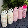 1L Insulated Water Bottle with Lid 32oz Travel Tumbler for Travel Gym and School