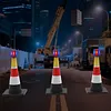 Solar LED Emergency Light Waterproof Solar Traffic Tower Crane Warning Light