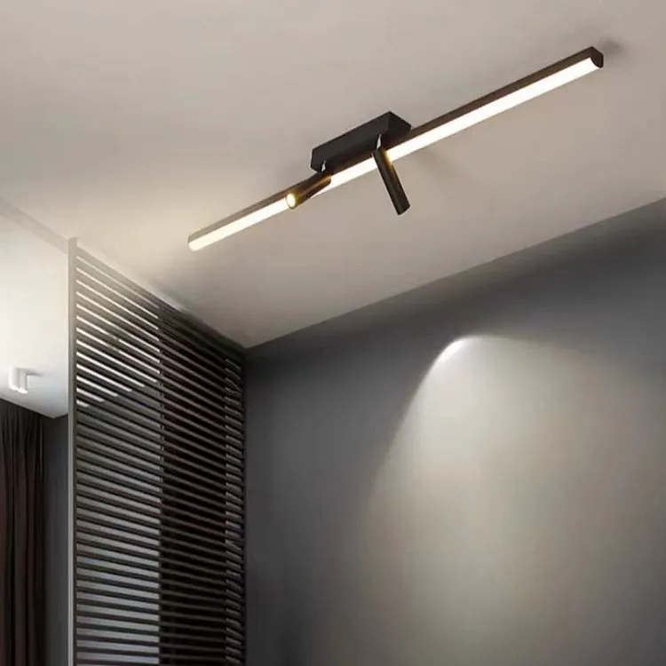 Haney Simple Metal Linear LED Ceiling Light Spotlight