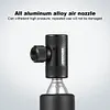 CO2 Bicycle Pump Schrader  Valve Mini Hand Pump for MTB Road Bike (Black)