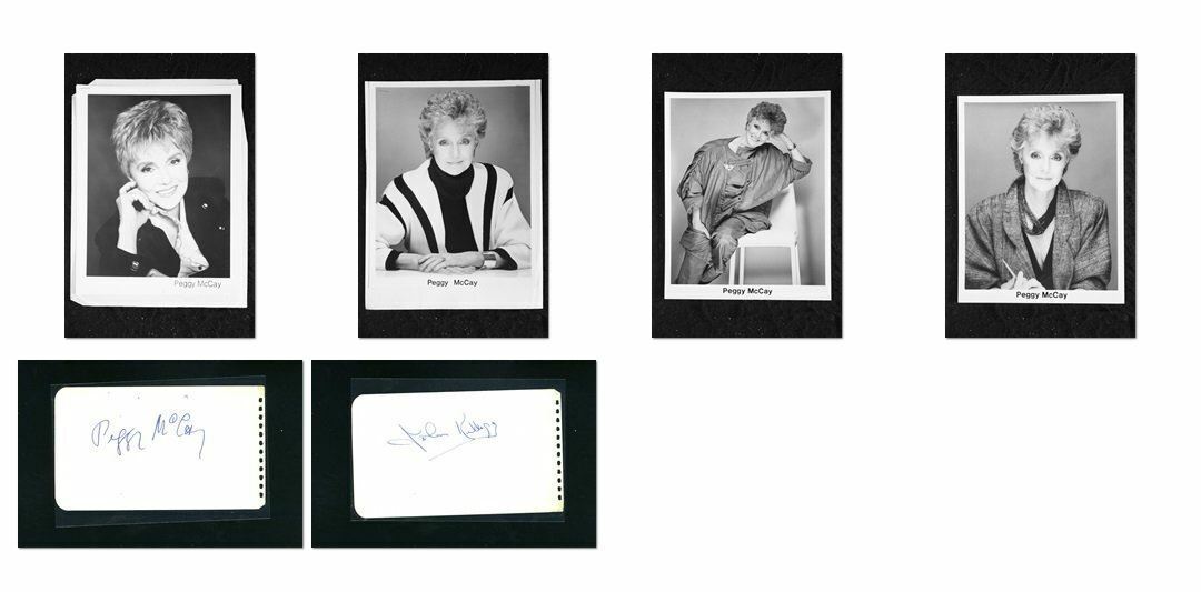 Peggy Mccay - Signed Autograph and Headshot Photo Poster painting set - Days of our Lives