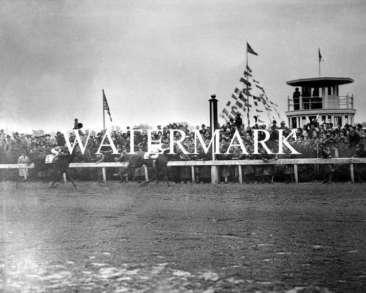 OMAHA 1935 Triple Crown Horse Racing 8 x 10 Photo Poster painting Race One of the Greatest