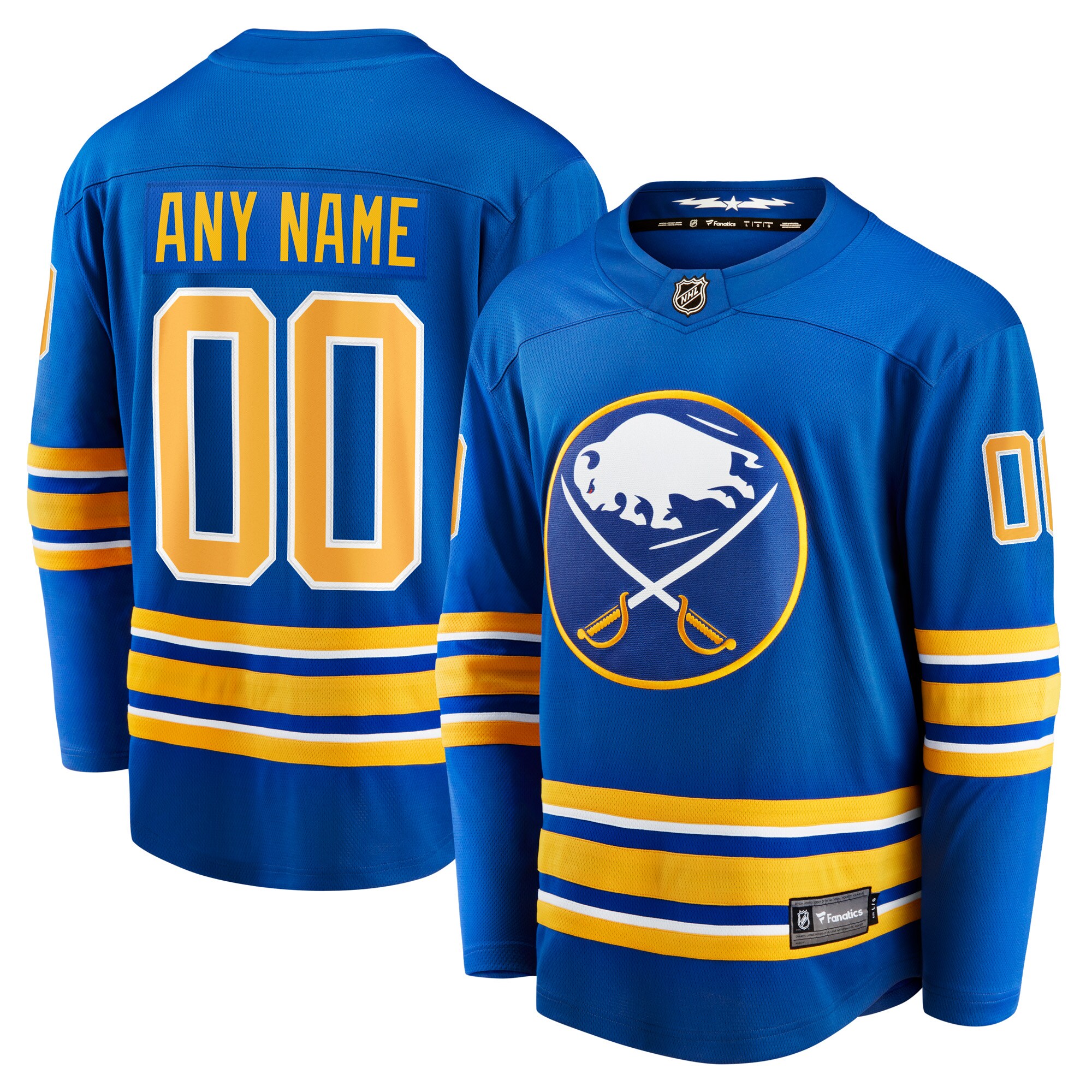 Buffalo Sabres Fanatics Home Breakaway Custom Jersey – Royal mysite