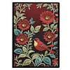 (US Local)Flower Bird Special Shaped Diamond Painting Journal Notebook for Adults