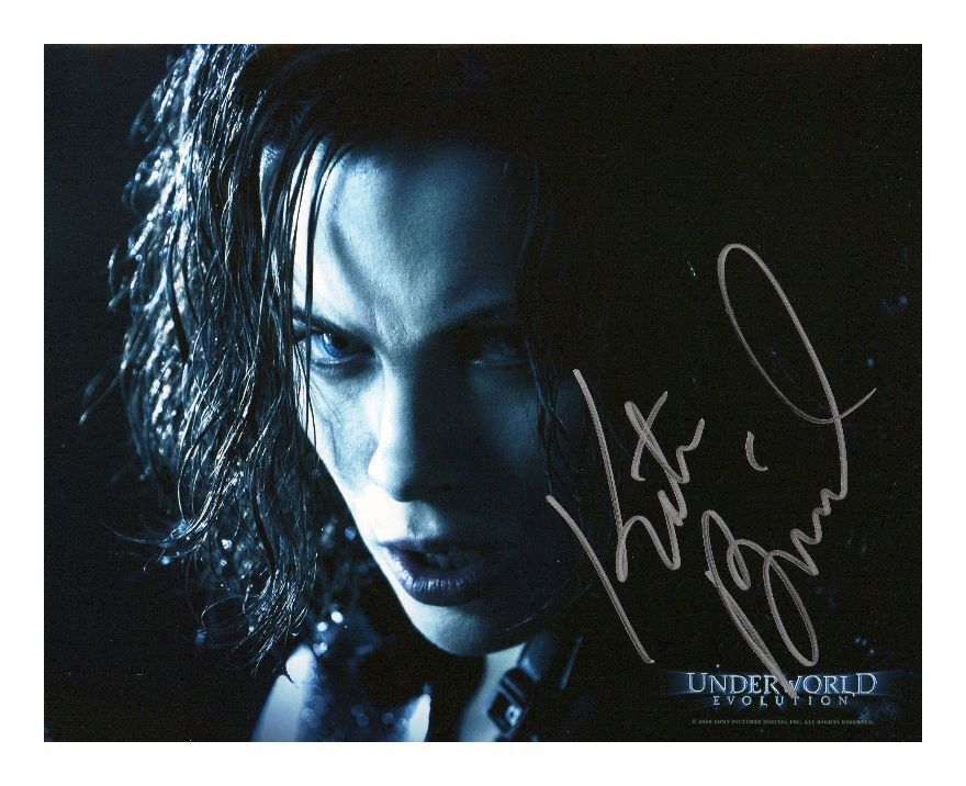 KATE BECKINSALE AUTOGRAPHED SIGNED A4 PP POSTER Photo Poster painting PRINT 13