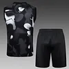 2025/2026 Corinthians Pre-Match Training Black Vest+Shorts Football1:1 Thai Quality