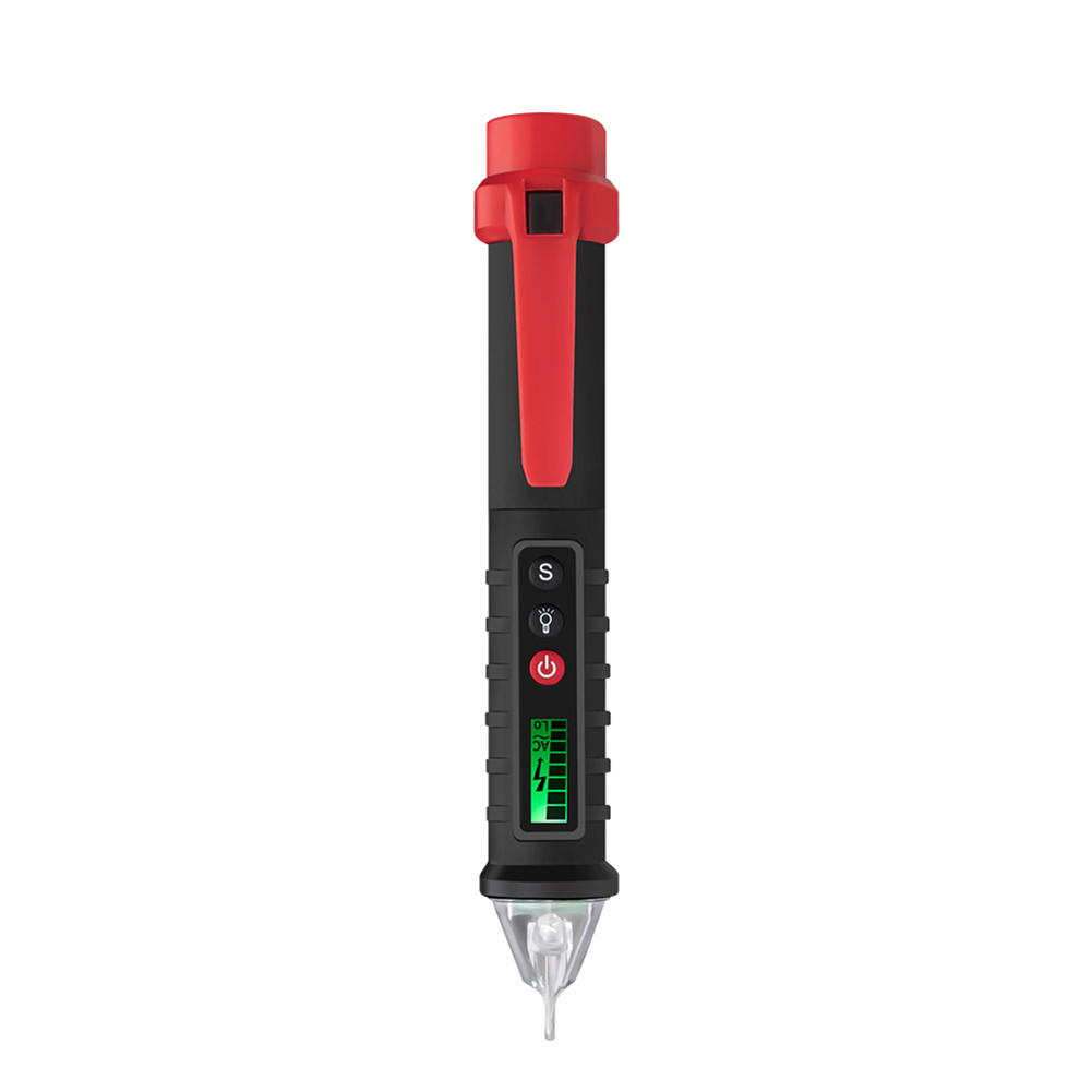 

ANENG VC1010 AC/DC Non-Contact Pen Tester Volt Current Electric Test Pencil, Red, 501 Original