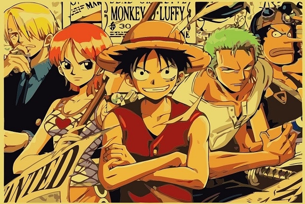 

One Piece Band – Paint By Numbers - 40*50CM, 501 Original