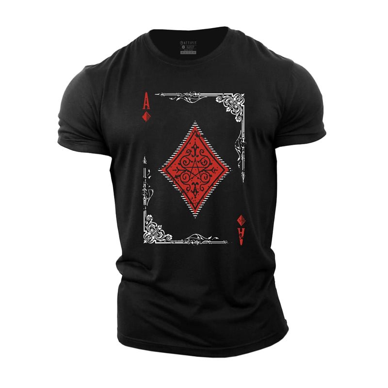 Cotton Square A Graphic Men's T-shirts tacday