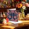 12pcs  Zodiac Signs Diamond Art Greeting Cards DIY 12 Pack with Envelopes