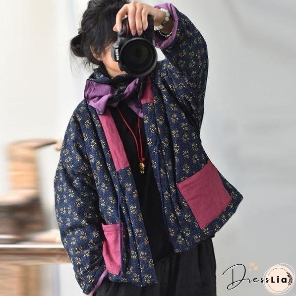 Warm Parkas Lace Up Coat Women Simple Leisure Parkas